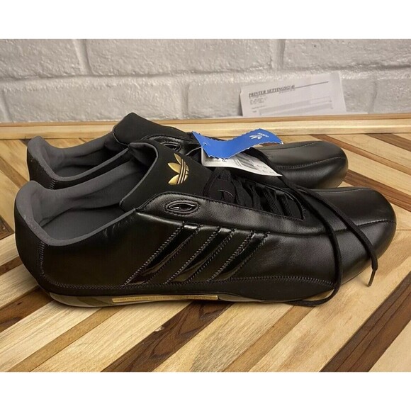 New Adidas PORSCHE DESIGN S2 Men's Size 14 Black/ Gold Driving